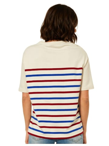 Cecil Rundhals T-Shirt für Damen in beige