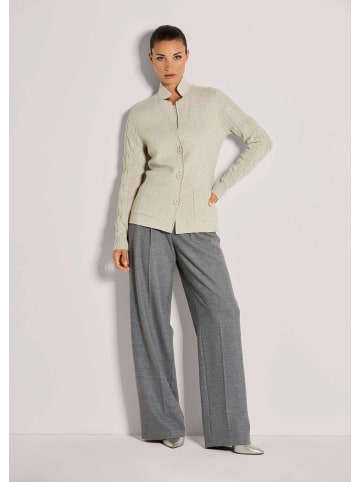 MADELEINE Eleganter Blazer mit Reverskragen in silbergrau / melange