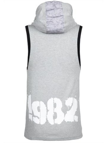 Gorilla Wear Loretto Tank-Top mit Kapuze - Beige