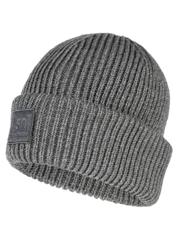 super.natural Merino Mütze KRISSINI BEANIE in grau