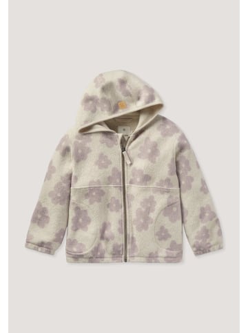 Hessnatur Fleece Jacke in pastell lavendel