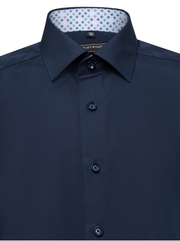 Finshley & Harding Businesshemd in marine