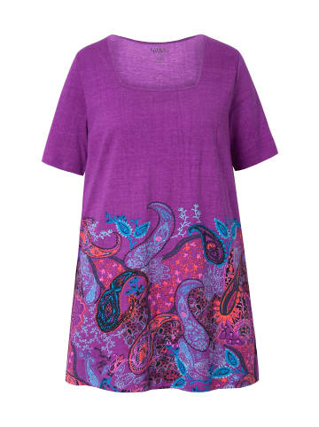 Ulla Popken Longshirt in lila