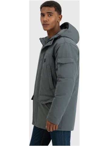 Vintage Industries Parka in Grau