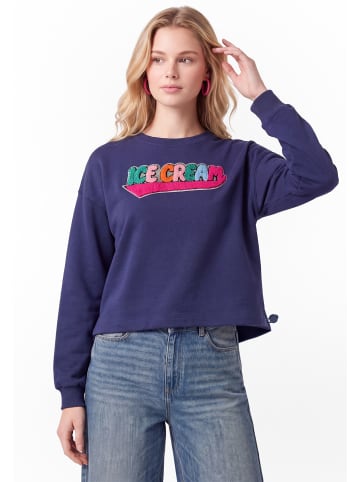 myMo Women Sweatshirt in Navy