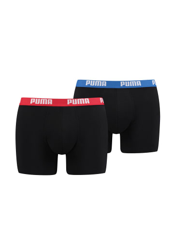 Puma Boxershorts PUMA BASIC BOXER 2P in Red / Blue