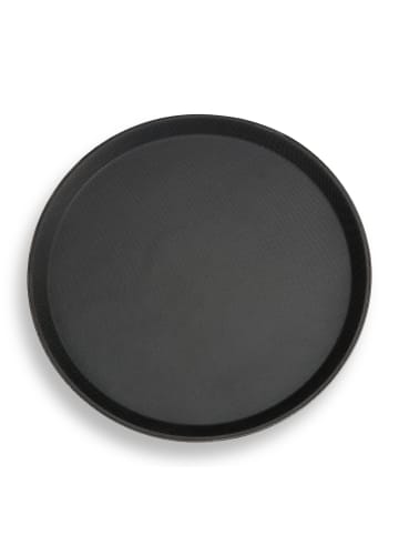 relaxdays 2x Gastrotablett in Schwarz - Ø35 cm