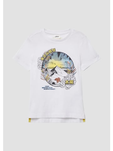 s.Oliver T-Shirt in 0100_weiß