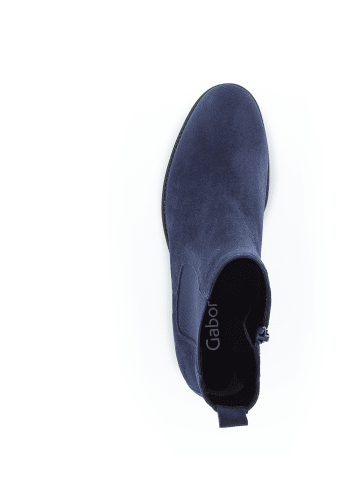 Gabor Fashion Chelsea Boots in blau
