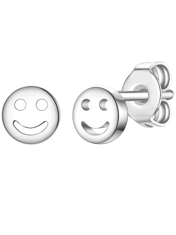 Rafaela Donata Ohrringe Lucky Face aus Sterling Silber in silber