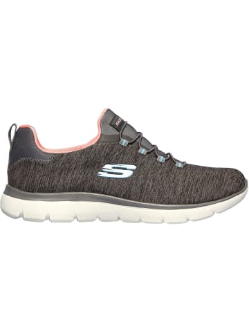 Skechers Sneaker SUMMITS - QUICK GETAWAY in gray/coral