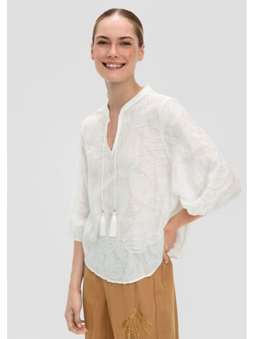 s.Oliver BLACK LABEL Bluse 3/4 Arm in Creme