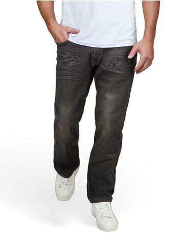 DENIMFY Jeans DFAlvin regular/straight in Schwarz
