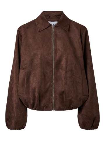 Pieces Bomberjacke in Hot Fudge