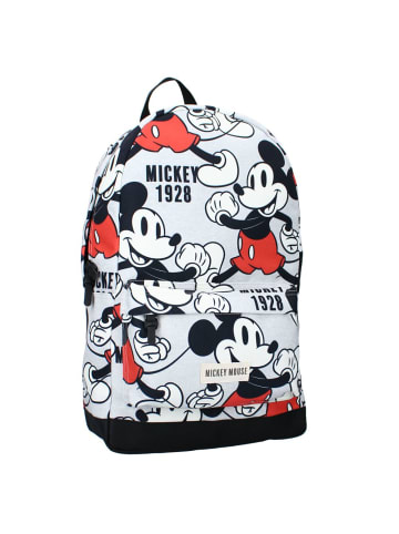 Disney Mickey Mouse Schul-Rucksack | Micki Maus | Mickey Mouse | 43 x 33 x 15 cm | Kinder Tasche