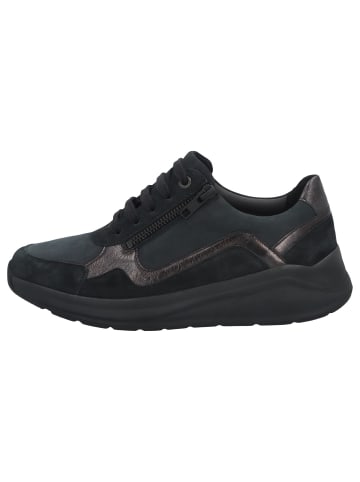 Solidus Damen- Schnürschuhe Kitty Weite H+K in Schwarz