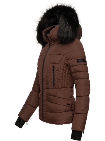 Navahoo Winterjacke Adele in Chocolate