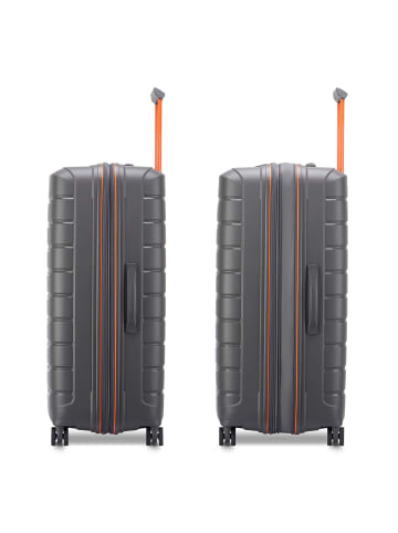 Roncato B-Flying Move 4 Rollen Trolley 78 cm mit Dehnfalte in graphite