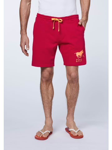 Polo Sylt Shorts in Rot