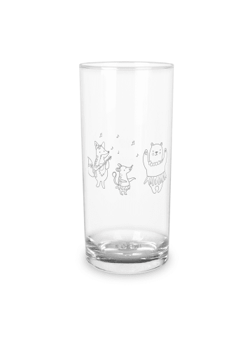 Mr. & Mrs. Panda Glas Waldtiere Aloha ohne Spruch in Transparent