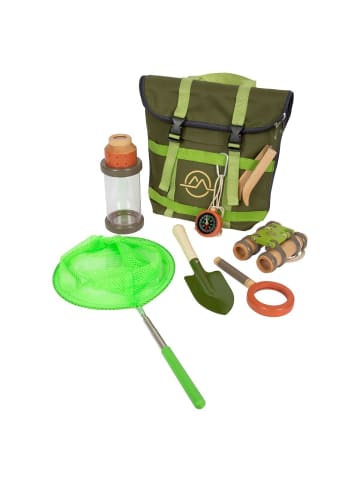 small foot 9-tlg. Entdeckerrucksack Discover inkl. Kescher, in multicolored