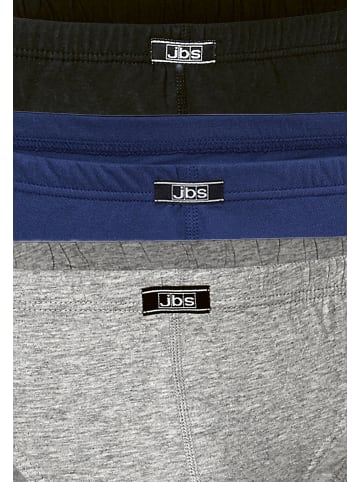 JBS Mini Slip / Unterhose Cotton in Blau / Grau / Schwarz