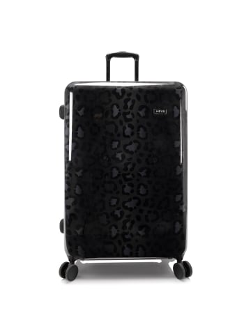 Heys Elite Fashion 4 Rollen Trolley L 76 cm mit Dehnfalte black leopard