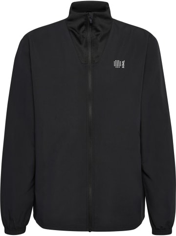 Hummel Reißverschlussjacke Hmlcourt Woven Jacket in BLACK