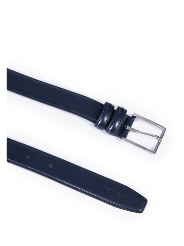 Wittchen Leather belt in Dark blue