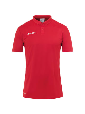 uhlsport POLO SHIRT ESSENTIAL POLY in rot