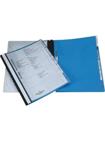 Durable Personalhefter A4 5 Unterteilungen blau