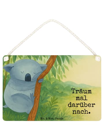 Mr. & Mrs. Panda Wanddeko Koalabär Design mit Spruch in Weiß