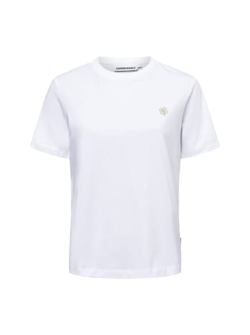 armedangels T-Shirt Lualaa Icons in weiß