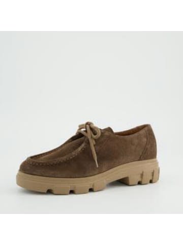 Paul Green Klassischer Schnürschuh in braun