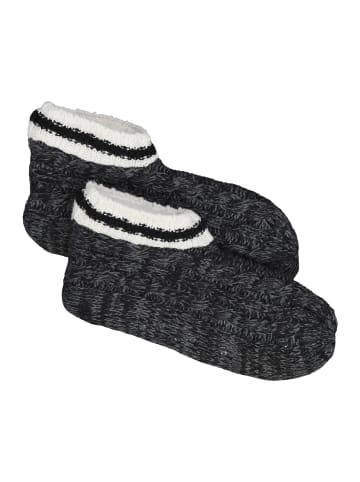 Ulla Popken Socken in dunkelgrau melange