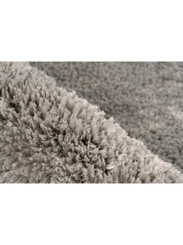 Kayoom Hochflor Teppich Bali 110 in silbergrau - rechteckig