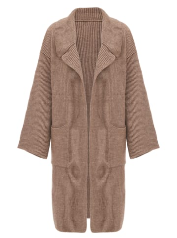 DreiMaster Klassik Women Cardigan in Coffee