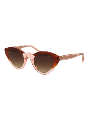 Hally & Son Frauen Sonnenbrille Katzenauge Rose