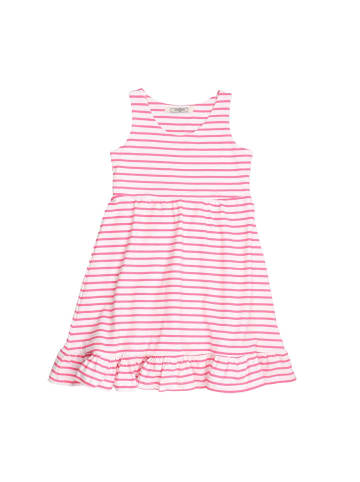 Walkiddy Kleid Pink stripes 12-Sleeveless Dress