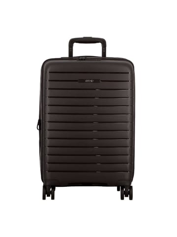 Jump Striper 4 Rollen Kabinentrolley 55 cm mit Dehnfalte in after dark