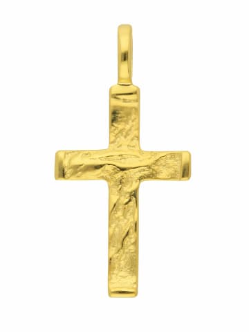 Adeliás 333 Gold Kreuz Anhänger in gold