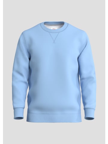 s.Oliver Sweatshirt in 5084_hellblau