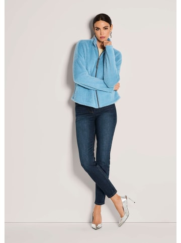 MADELEINE Trendige Kurzjacke mit Stehkragen in rauchblau