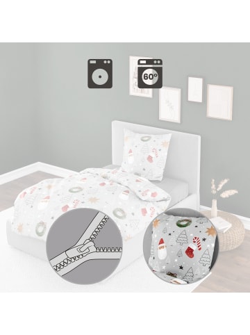 Bierbaum Biber Bettwäsche in hellgrau