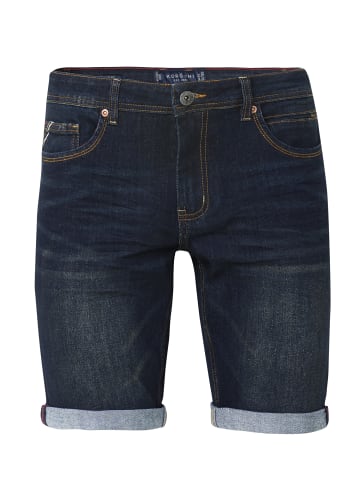 KOROSHI RegulÃ¤re jeans-bermuda-shorts mit fÃ¼nf taschen in blau