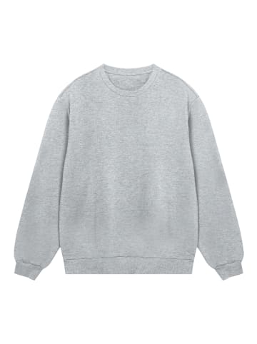 F4NT4STIC Sweatshirt Escape Discover the World Town Train Station in grau meliert