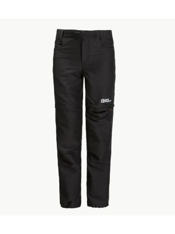 Jack Wolfskin Outdoorhose ACTIVE ZIP OFF PANTS K in Schwarz