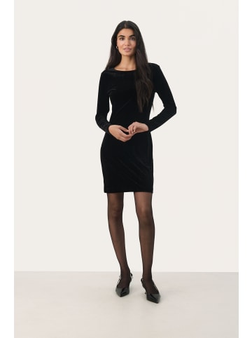 PART TWO Jerseykleid DidasPW Gerade Passform in Black
