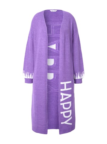 Angel of Style Strickjacke in fliederviolett