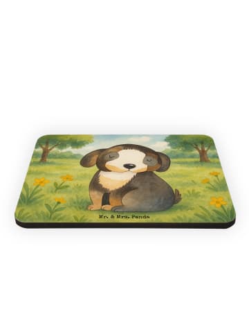 Mr. & Mrs. Panda Magnet Hund Entspannen Design ohne Spruch in Weiß